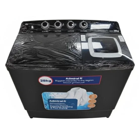 Admiral 28Kg Twin Tub Washer - Grey
